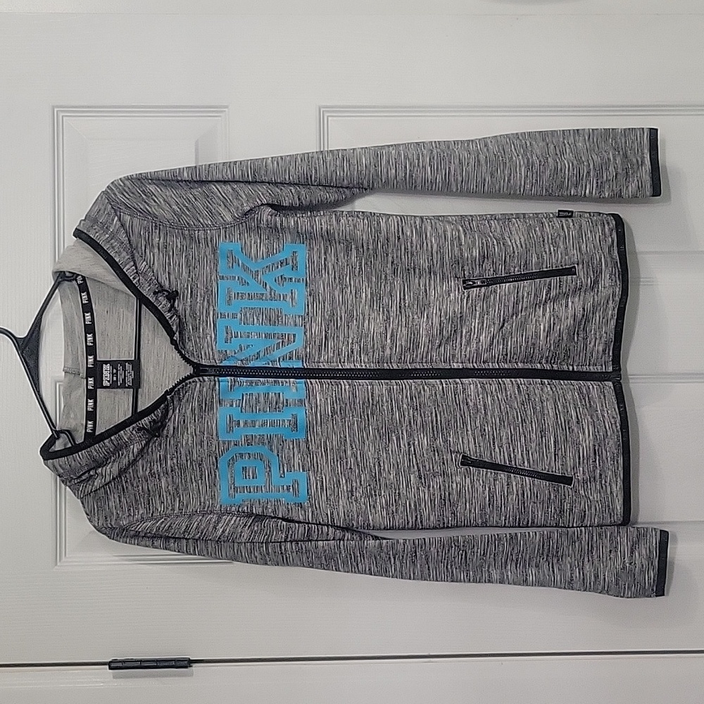 Vs Pink zip up size XS